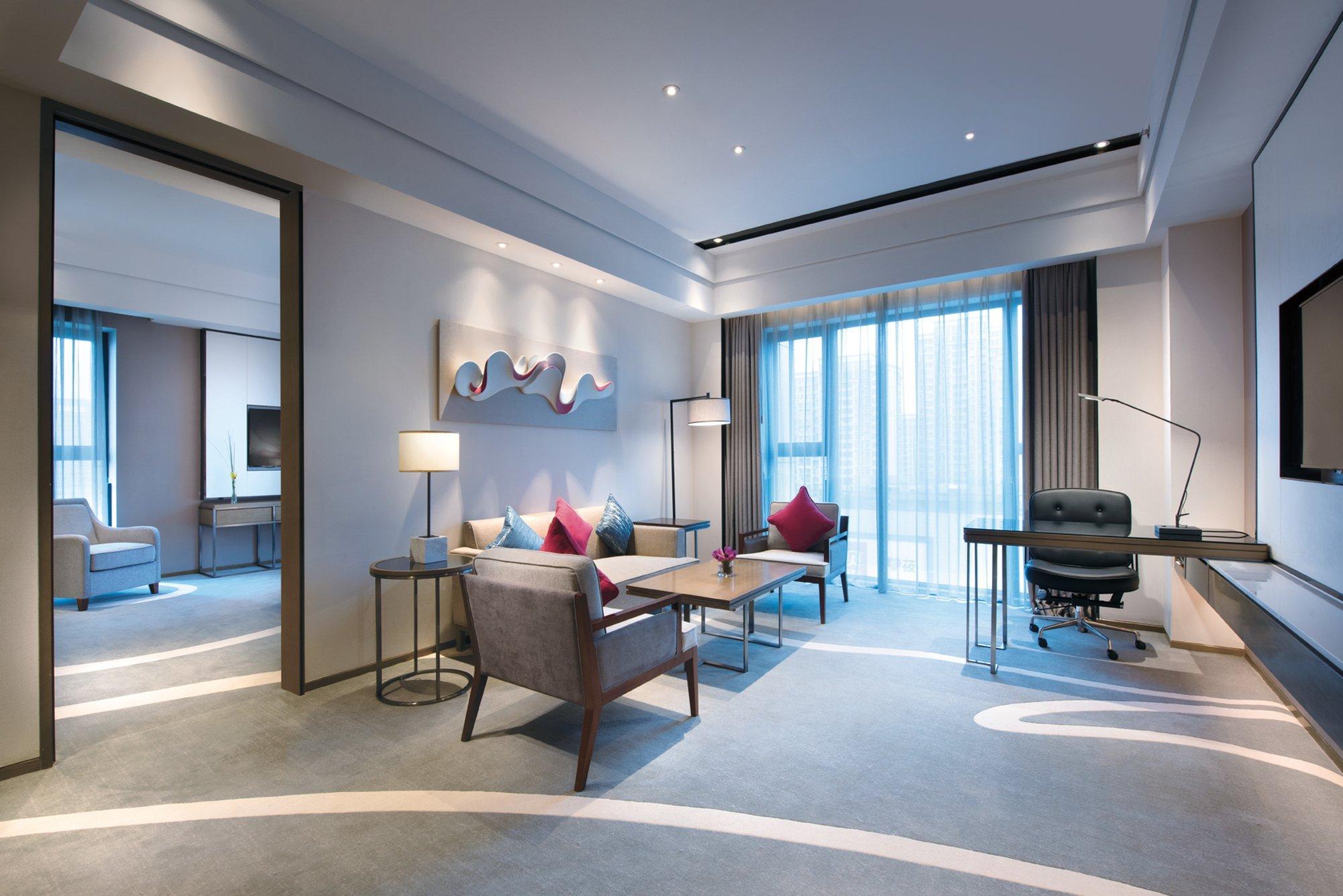 Crowne Plaza Hangzhou Qiantang - The Subway Can Reach The West Lake Scenic Area As Well As The Airport And High-Speed Rail Station, Adjacent To Jinsha Lake And Longfor Paradise Walk Zewnętrze zdjęcie