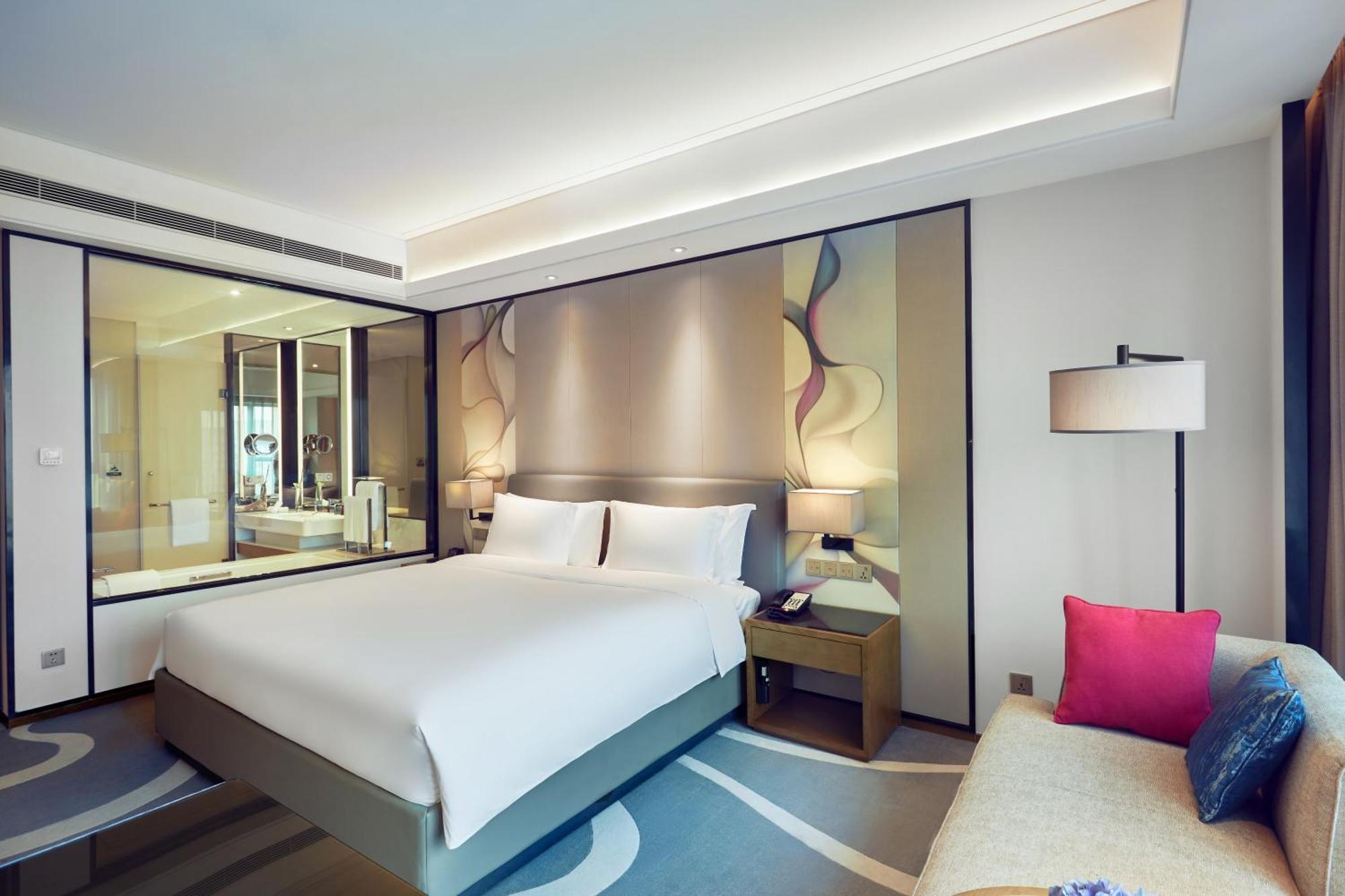 Crowne Plaza Hangzhou Qiantang - The Subway Can Reach The West Lake Scenic Area As Well As The Airport And High-Speed Rail Station, Adjacent To Jinsha Lake And Longfor Paradise Walk Zewnętrze zdjęcie